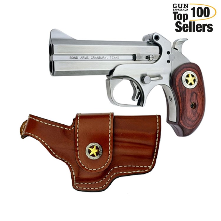 BOND ARMS Rustic Ranger .45 Colt/.410 4.25in Grips Pistol BARR-45/410-img-0