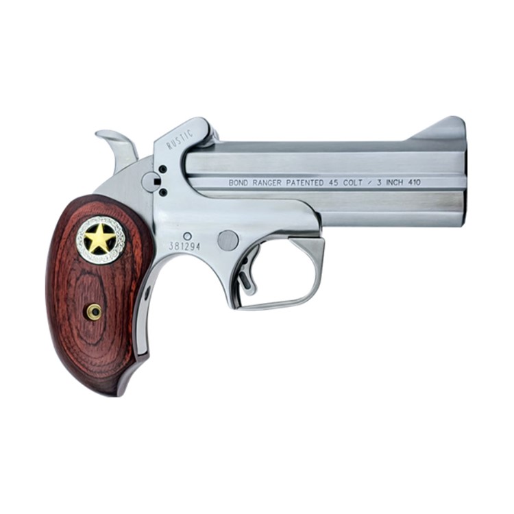 BOND ARMS Rustic Ranger .45 Colt/.410 4.25in Grips Pistol BARR-45/410-img-3