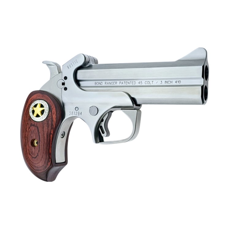 BOND ARMS Rustic Ranger .45 Colt/.410 4.25in Grips Pistol BARR-45/410-img-4