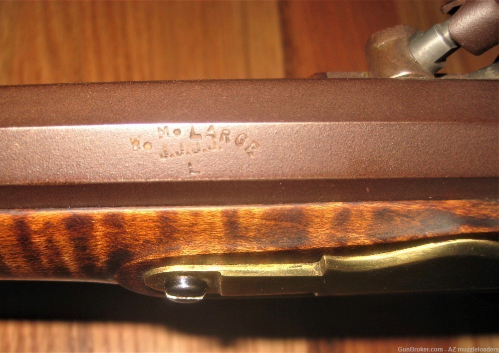 Lancaster Rifle by Doc Goby, 40 Cal, Curly Maple, Bill Large, Bob Roller -img-12