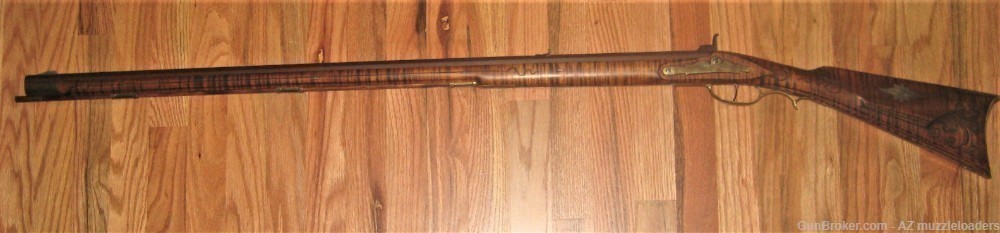 Lancaster Rifle by Doc Goby, 40 Cal, Curly Maple, Bill Large, Bob Roller -img-7