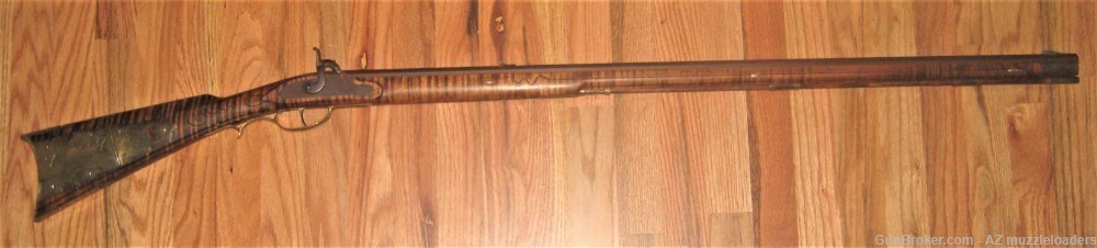 Lancaster Rifle by Doc Goby, 40 Cal, Curly Maple, Bill Large, Bob Roller -img-0