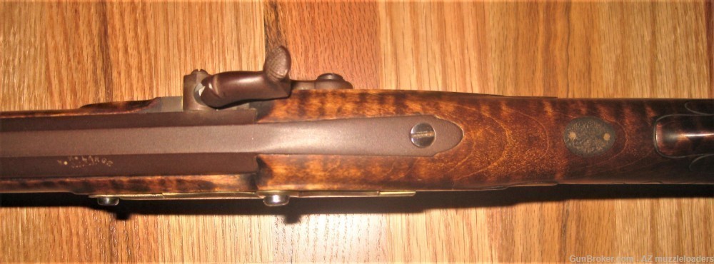 Lancaster Rifle by Doc Goby, 40 Cal, Curly Maple, Bill Large, Bob Roller -img-10