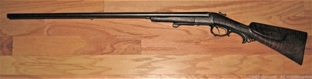 Antique 16 Gauge SXS German Shotgun, Joh Bornmann, Drossen-img-6