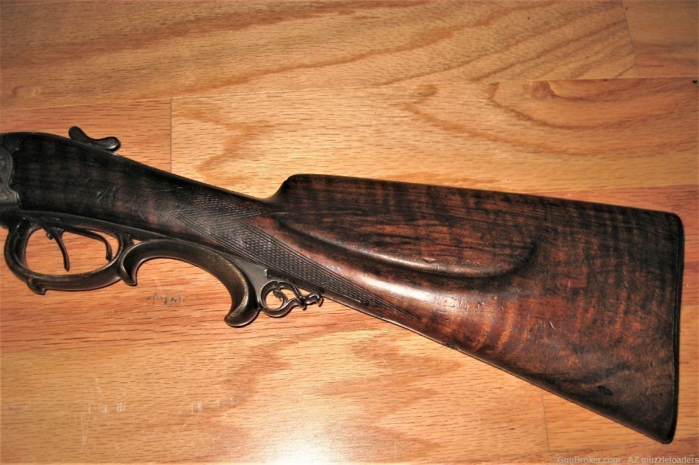 Antique 16 Gauge SXS German Shotgun, Joh Bornmann, Drossen-img-13