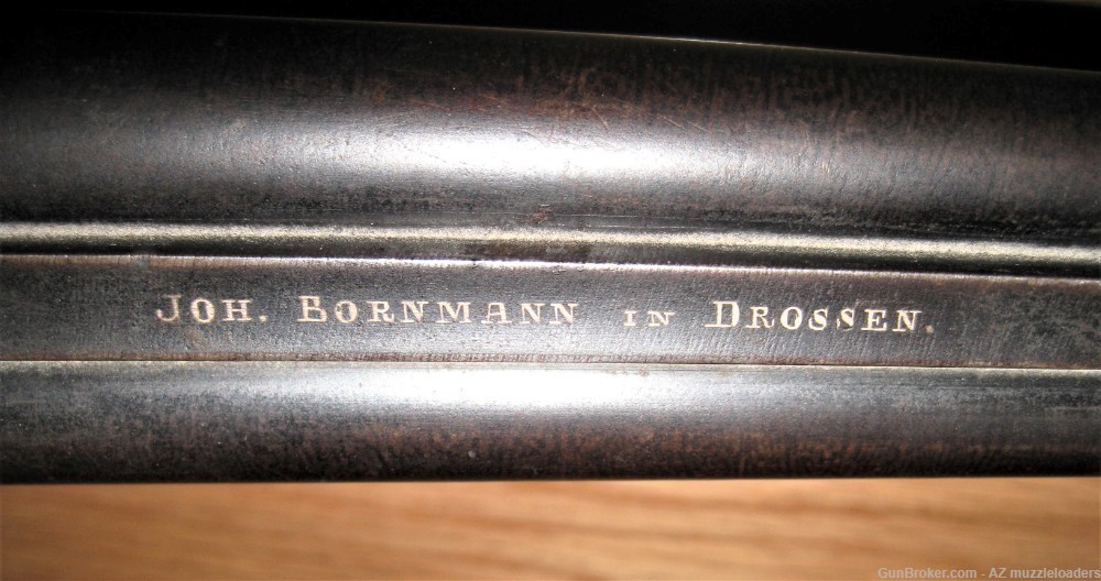 Antique 16 Gauge SXS German Shotgun, Joh Bornmann, Drossen-img-11