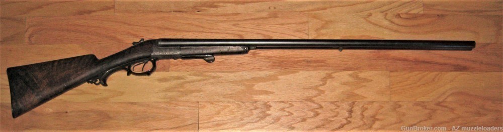 Antique 16 Gauge SXS German Shotgun, Joh Bornmann, Drossen-img-0