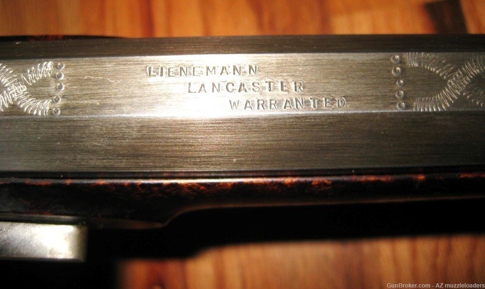 Bob Lienemann built Leman 58 caliber flintlock rifle made for Alamo movie -img-10