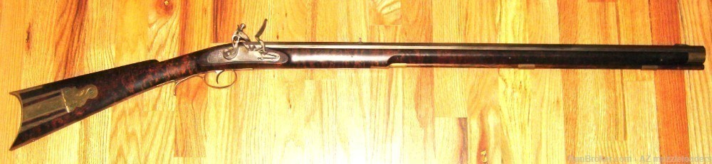 Bob Lienemann built Leman 58 caliber flintlock rifle made for Alamo movie -img-0