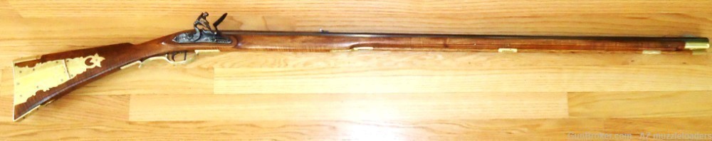 Kentucky Long Rifle 50 Cal Swamped Rice Barrel,  Chambers Ketland, Engraved-img-1