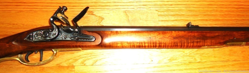 Kentucky Long Rifle 50 Cal Swamped Rice Barrel,  Chambers Ketland, Engraved-img-2