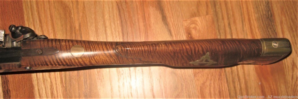 Ray Miller Lehigh style Flintlock Rifle, 45 Cal, L&R lock, Curly Maple -img-12