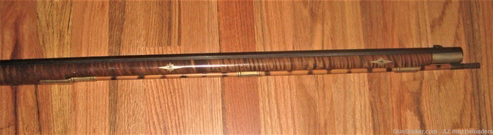 Ray Miller Lehigh style Flintlock Rifle, 45 Cal, L&R lock, Curly Maple -img-3