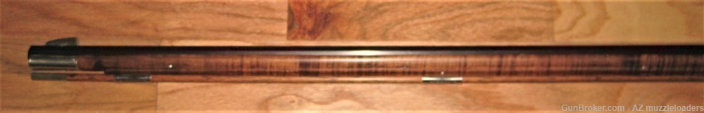 Custom 45 Cal Flintlock Muzzleloader, Siler Lock, Hoyt Barrel, Curly Maple-img-4