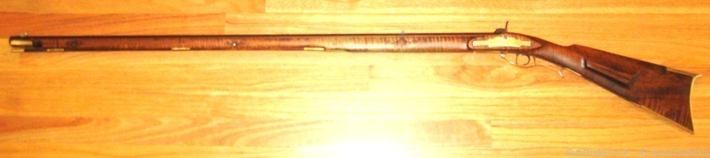 Kentucky Long Rifle Rice Barrel, Siler Percussion Lock, 40 Cal, 14 3/4" LOP-img-7