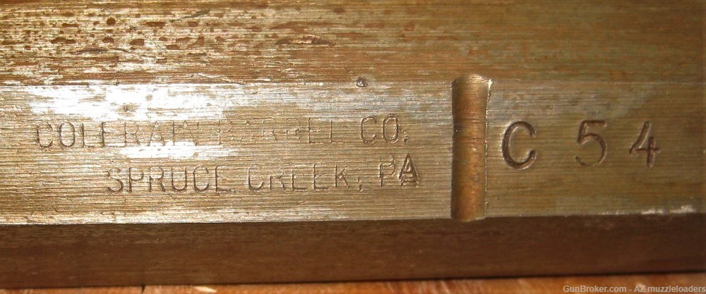 54 Caliber Isaac Haines Flintlock. Colerain swamped barrel,  L&R flintlock-img-15