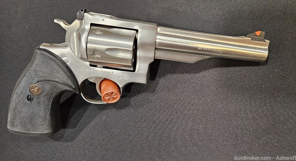 Ruger Redhawk 05004 .44 Rem Magnum Double Action SA/DA Revolver, 1989 PENNY-img-10