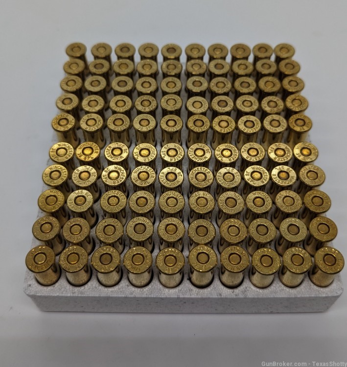 Winchester .38 Special 130 Grain FMJ Brass Ammo - 100 Rounds (PENNY START)-img-1