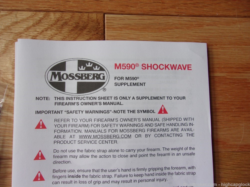 Mossberg 590 20ga 14.3" SHOCKWAVE Pump Action 20GA 3" Magnum 99% $1START-img-21