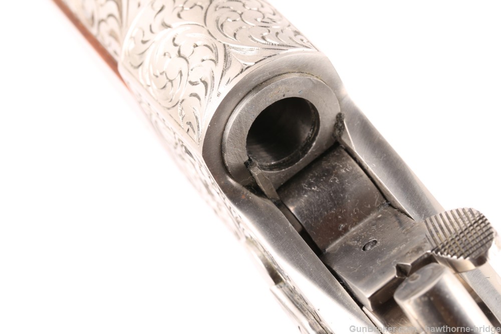 Engraved Remington 1871 Rolling Block Pistol-img-8