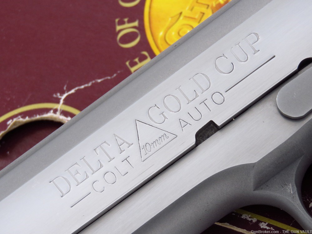EXCEPTIONAL 1990 Colt Delta Elite Gold Cup National Match 10MM #MATCH BOX !-img-11