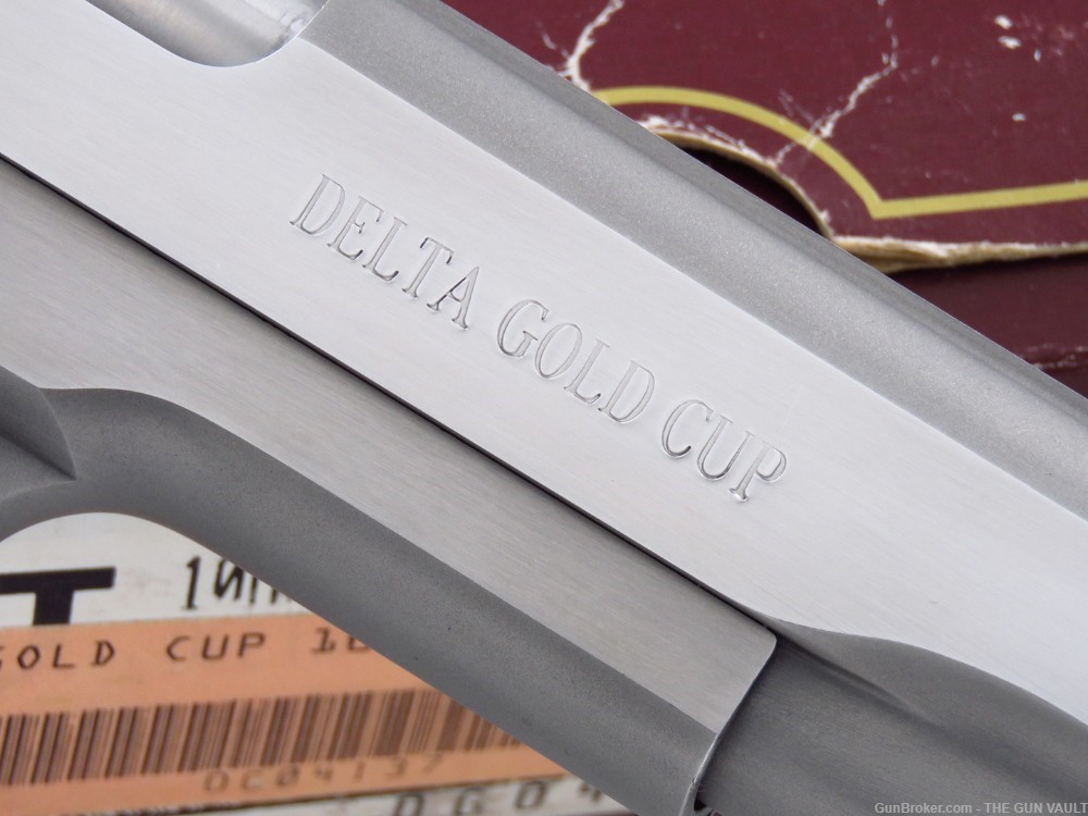 EXCEPTIONAL 1990 Colt Delta Elite Gold Cup National Match 10MM #MATCH BOX !-img-20
