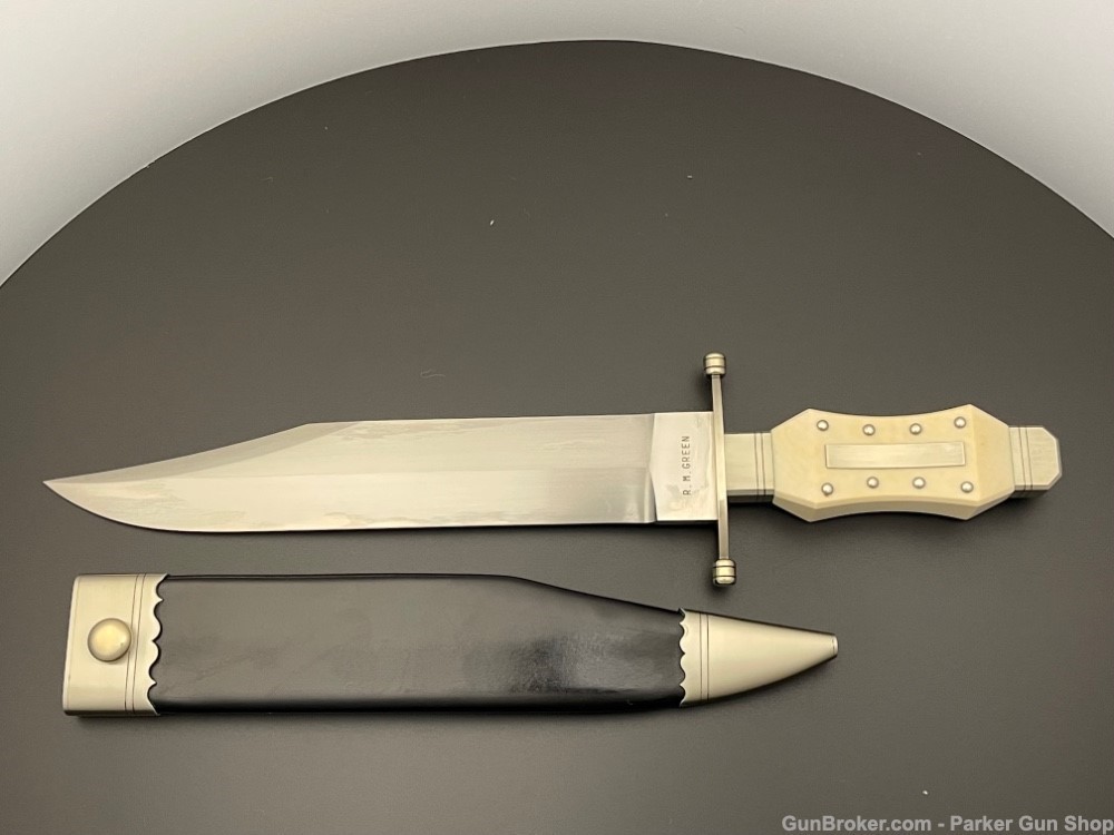 Roger M. Green English & Huber Bowie knife-img-14