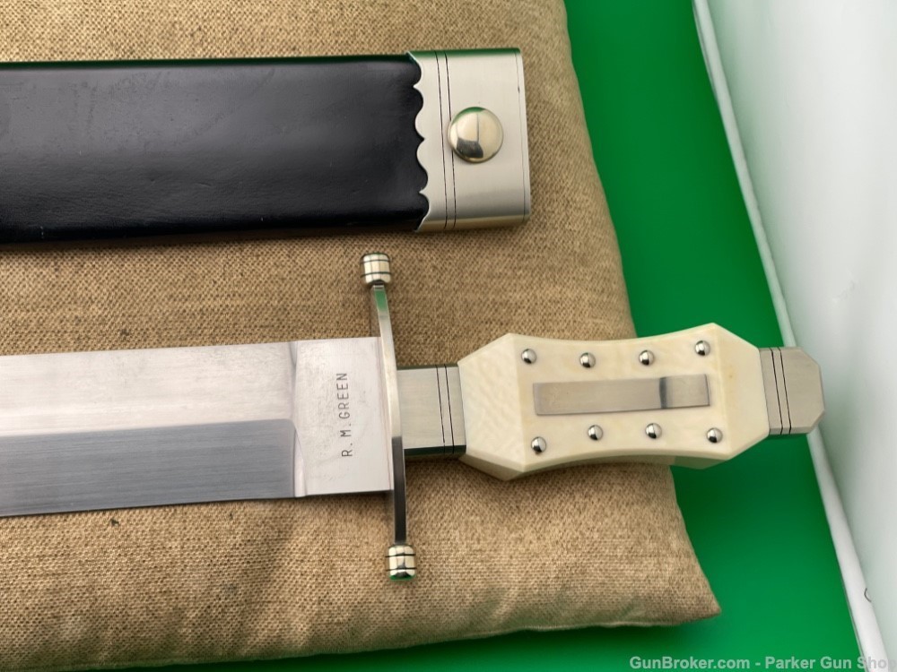 Roger M. Green English & Huber Bowie knife-img-1