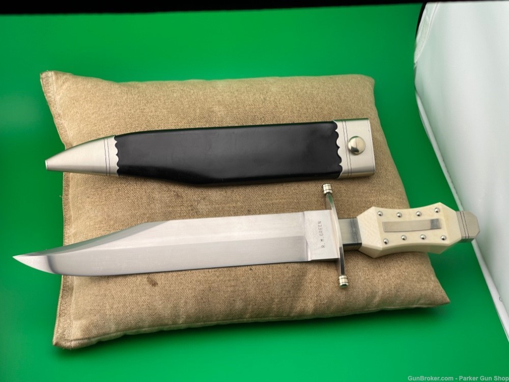Roger M. Green English & Huber Bowie knife-img-0