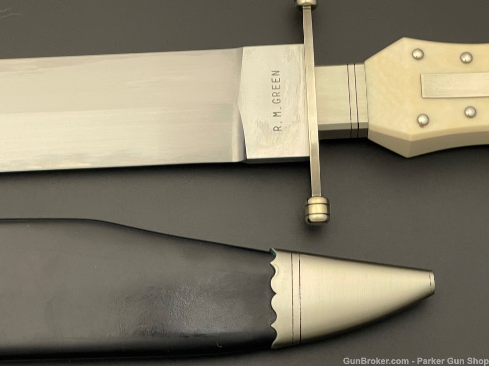 Roger M. Green English & Huber Bowie knife-img-16