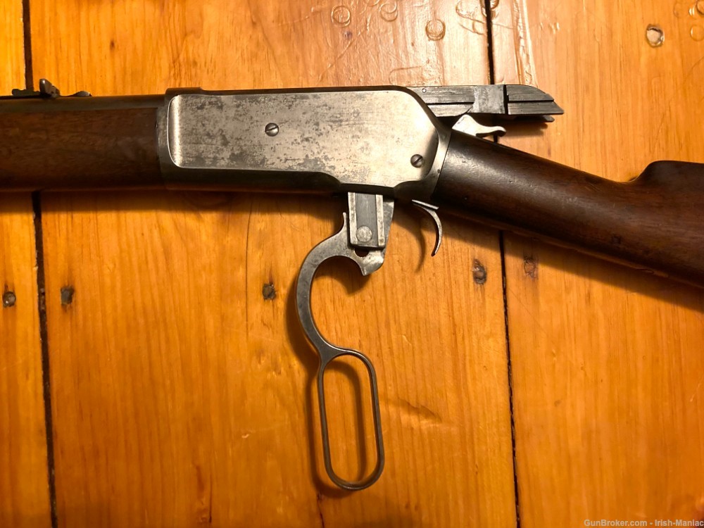 Antique Winchester 1886 Lever-Action Rifle 45-90 WCF manufactured 1888-img-6