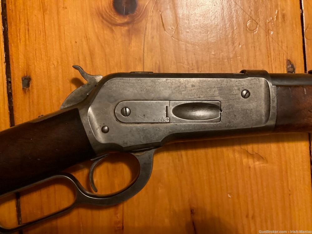 Antique Winchester 1886 Lever-Action Rifle 45-90 WCF manufactured 1888-img-4