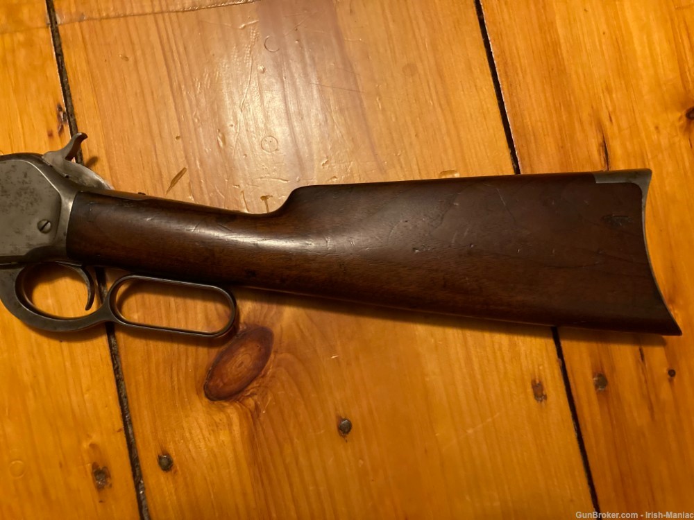 Antique Winchester 1886 Lever-Action Rifle 45-90 WCF manufactured 1888-img-16