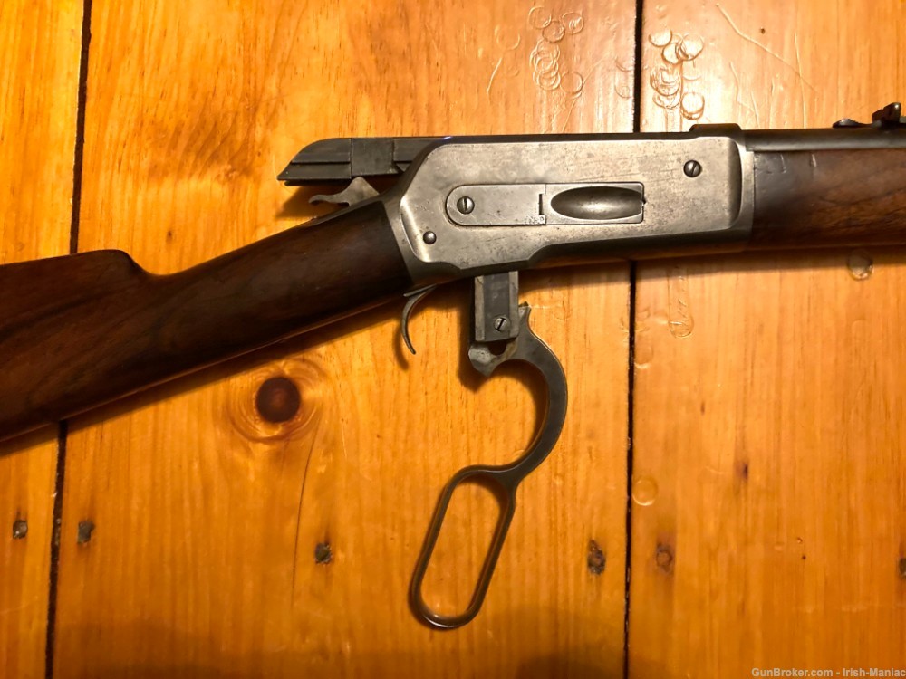 Antique Winchester 1886 Lever-Action Rifle 45-90 WCF manufactured 1888-img-9