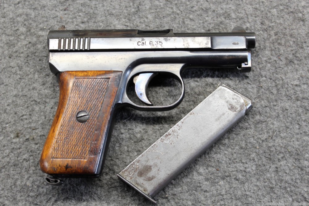German Mauser Model 1910 6.35mm Browning Pocket Pistol .25 M1910 1914 M1914-img-1