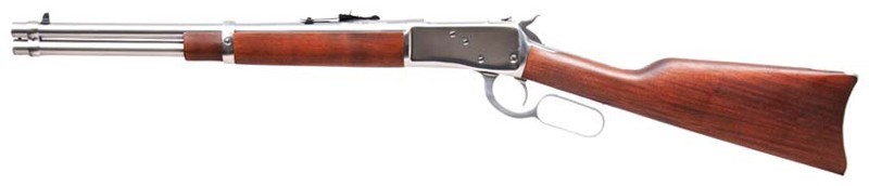 Rossi M92 44Mag Lever Rifle 16" BBL. Stainless Hardwood-img-0