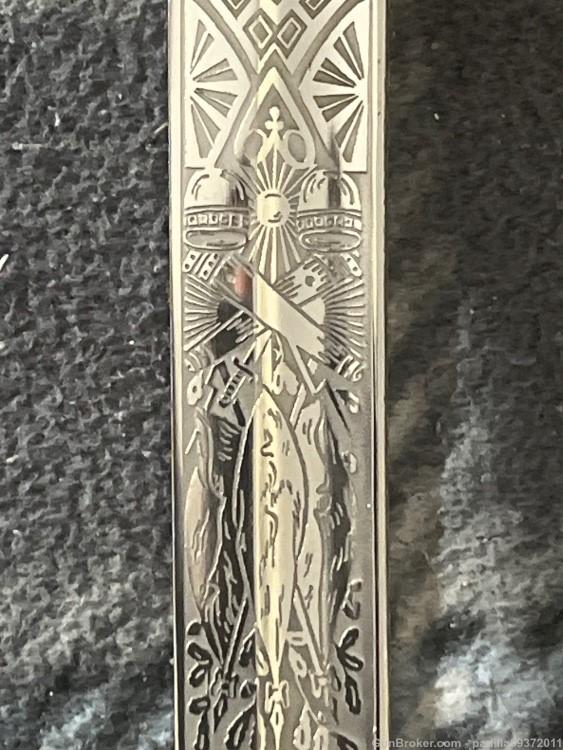 Triple engrave army sword by Eickhorn field marshal -img-9