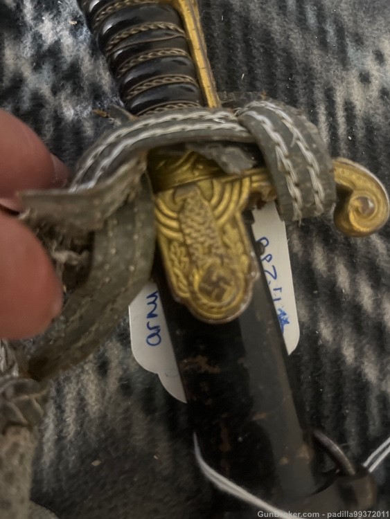 Triple engrave army sword by Eickhorn field marshal -img-2