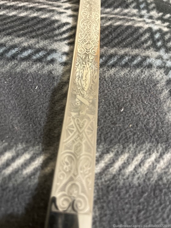 Triple engrave army sword by Eickhorn field marshal -img-7