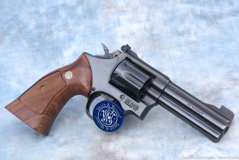 EXCELLENT Smith & Wesson 16-4 .32 Magnum 4"-img-3
