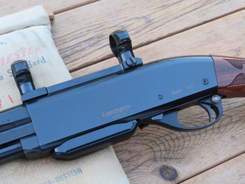 Remington 7600 30-06 pump action rifle 1984 BEAUTY -img-4