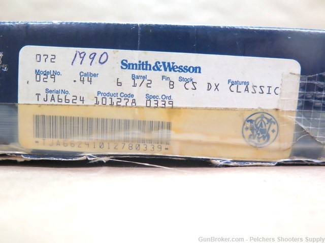 Smith & Wesson Model 29-5 Classic DX 44 Mag 6.5in With Extras-img-40
