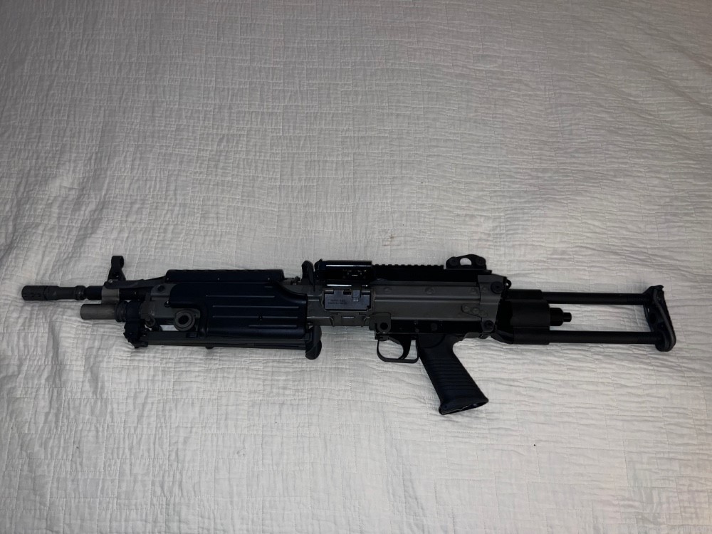 FNH FN M249s Para Saw .556 Belt fed-img-0
