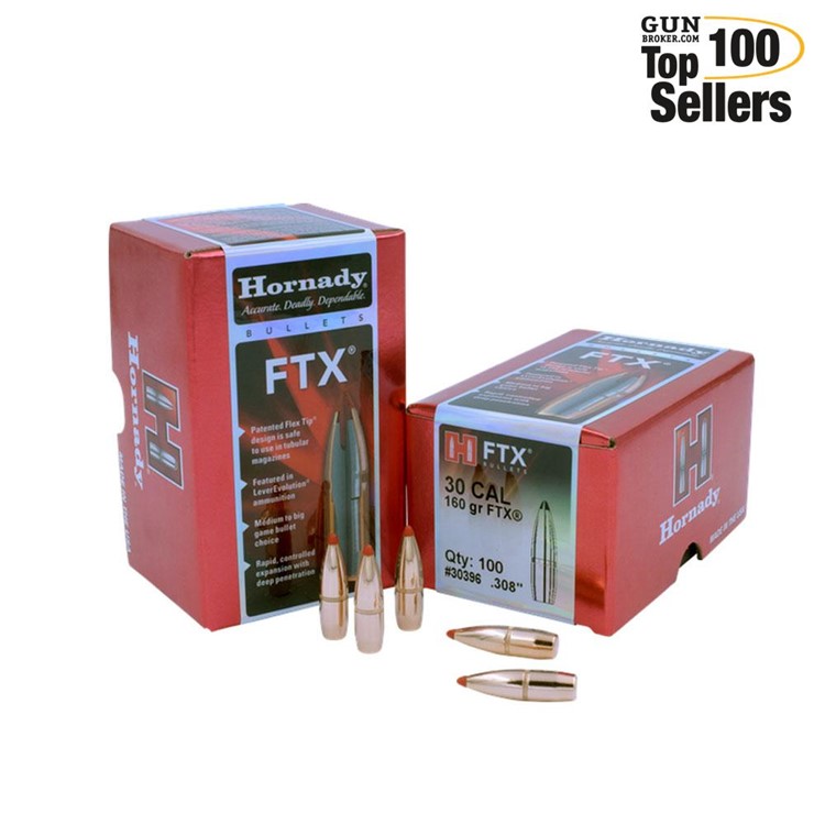 Hornady Ftx Component Bullets 30396 30 Cal.308-img-0