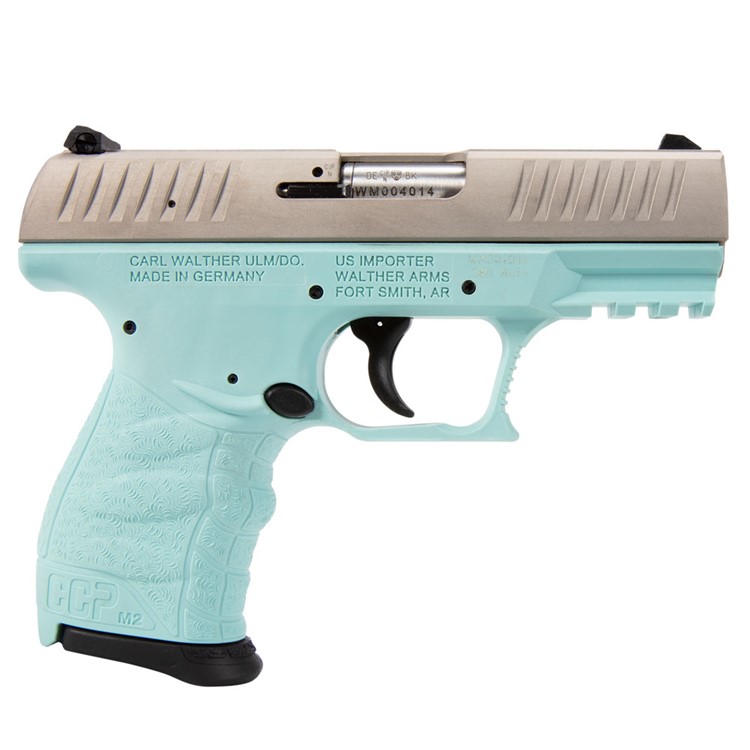 WALTHER CCP M2 .380 ACP 3.54in 8rd Angel Blue Pistol (5082512)-img-0