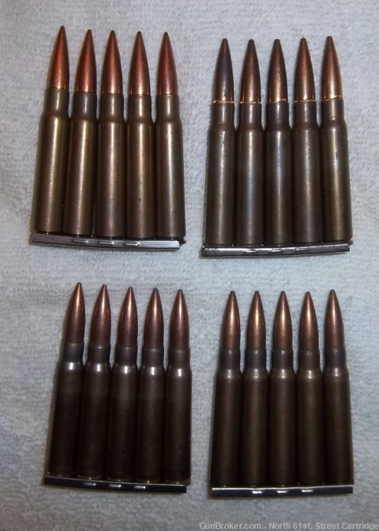8x57 FULL CLIP COLLECTION .WE OFFER LAYAWAY,PAYPAL,LOW UPS! -img-0