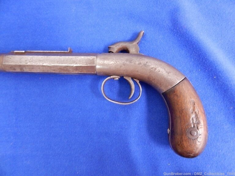 Civil War A&T Center Hammer Pistol with Holster-img-5
