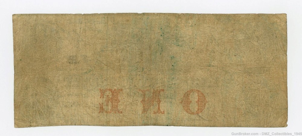 1850s $1 Rhode Island Bank Note Antique Currency Money-img-1