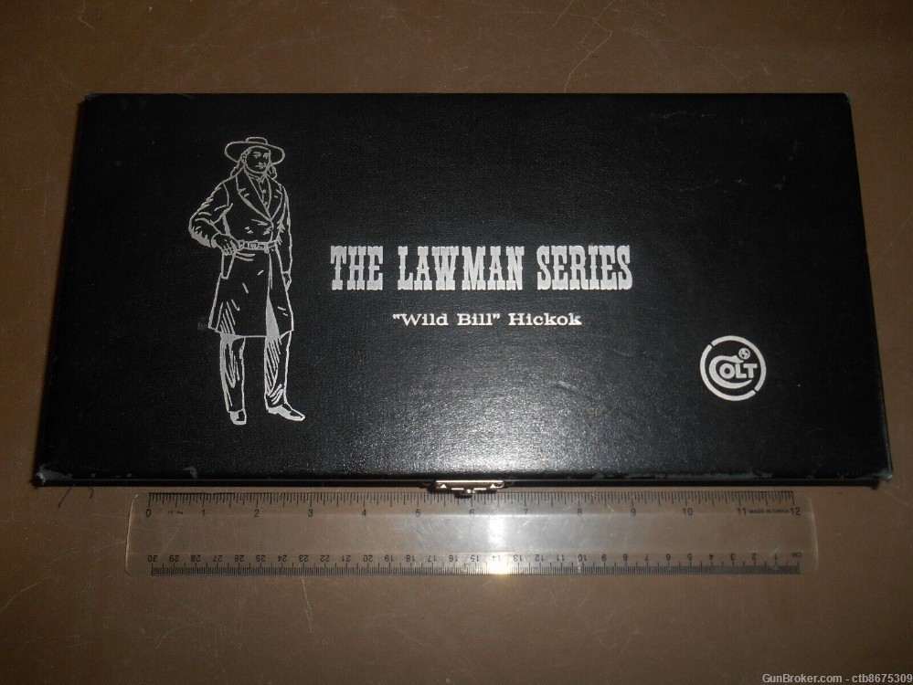 "Wild Bill" Hickok - Colt - The Lawman Series - Pistol Case / Box -img-1