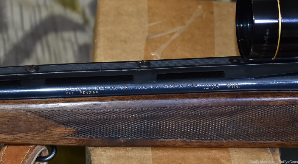 Remington Model 600 Rifle with Leupold Scope 308 Cal-img-5